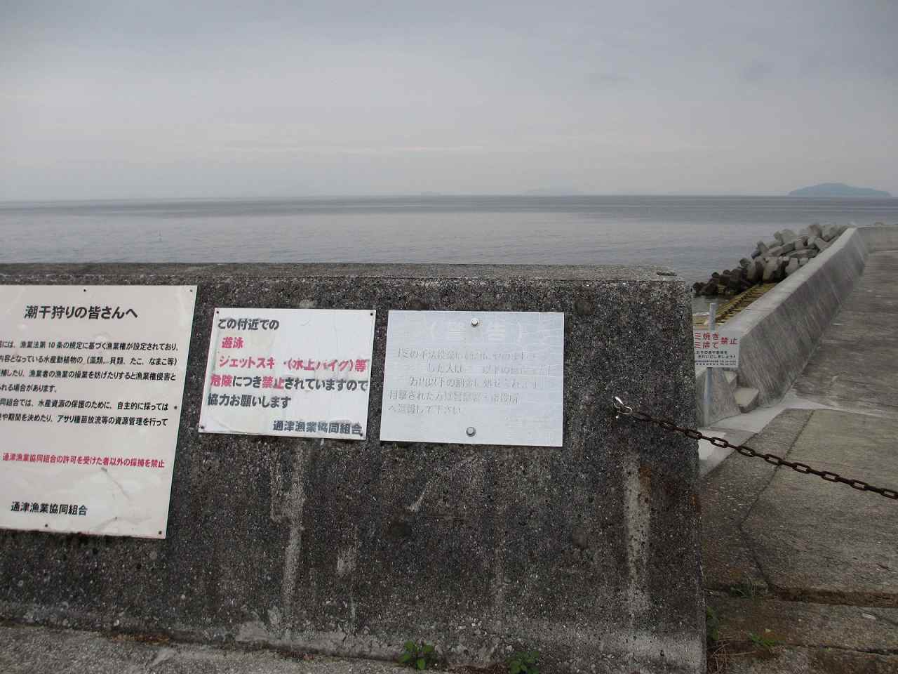 山口県釣り・東・通津港